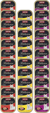 animonda Vom Feinsten Kitten Varieteit voor Kittens (32 x 100 g), graanvrij en suikervrij natvoer voor jonge katten met 100% verse en vlezige ingrediënten.
