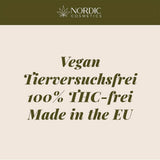 Nordic Cosmetics, Veganistische oogcrème tegen rimpels en donkere kringen met hyaluronzuur, 10ml Cosmetica en Beauty Naty Shop