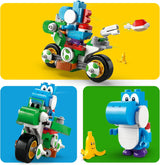 LEGO Super Mario: Mario Kart - Yoshi Bike, Nintendo Adventure Collectible Set, Cadeau voor kinderen, jongens, meisjes en gamers vanaf 7 jaar, Yoshi Figure Collection Set 72031 Bouwsets Besuche in LEGO-Store