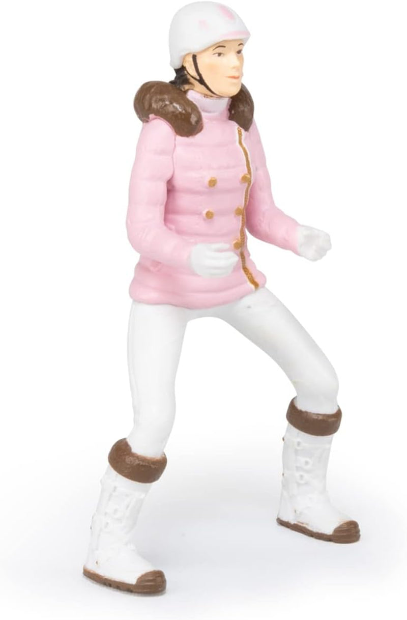 PAPO - Paardenfiguur - Rider Fashion Winter, passie voor paardrijden, speelgoed voor kinderen vanaf 3 jaar. Actiefiguren van Naty Shop