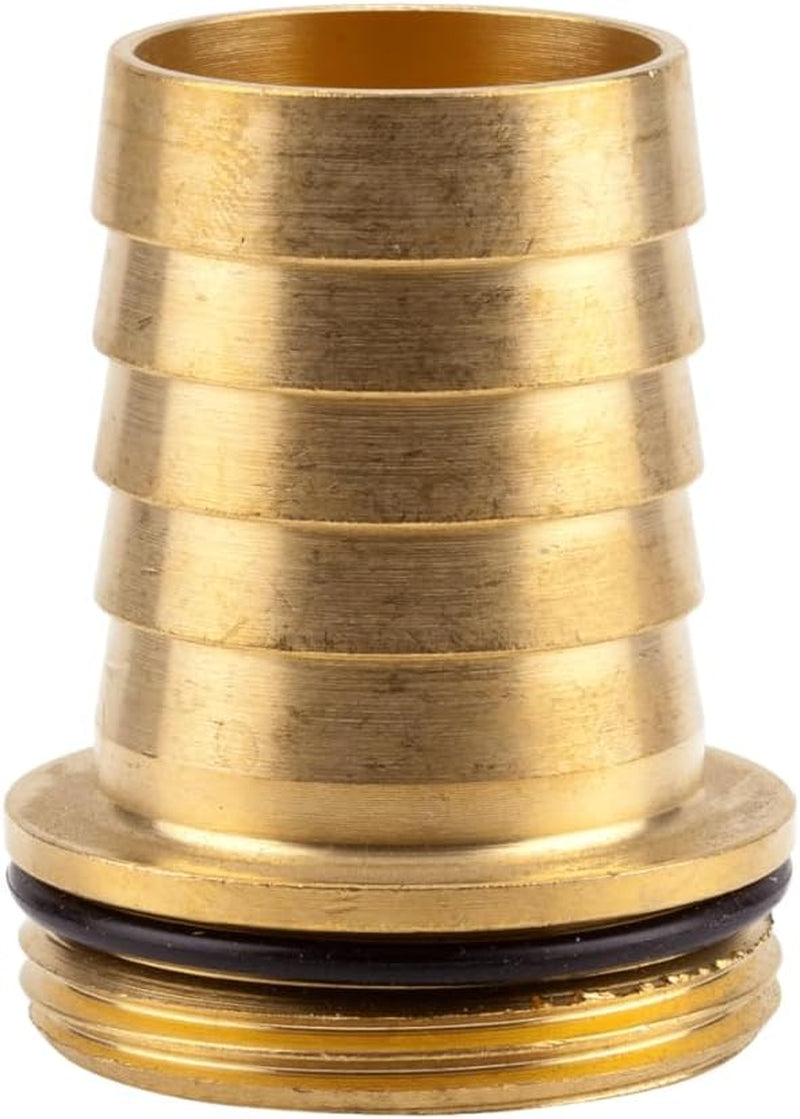 Gardena Messing Mondstuk: Messing connector voor voet- en tussenventielen, geschikt voor 25 mm (1 inch) slangen (7251-20)