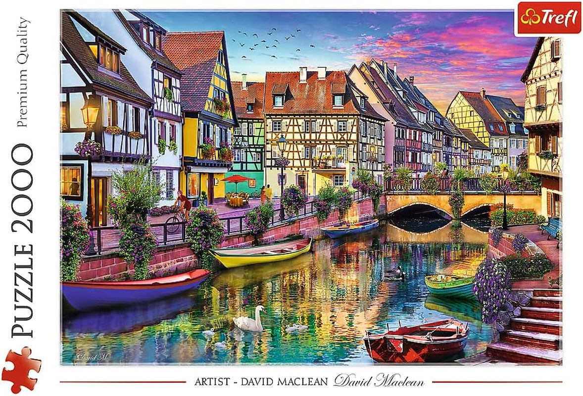 Trefl 27118 Puzzel, Colmar, Frankrijk, 2000 stukjes, Voor kinderen vanaf 12 jaar Puzzel Naty Shop