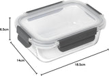 KUHN RIKON 24031 Glazen pot, glas, transparant Bewaardozen voor levensmiddelen Naty Shop