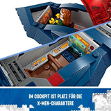 LEGO Marvel X-Jet The X-Men bouwmodelvliegtuig met figuren inclusief Wolverine en Rogue superheld speelgoed voor kinderen cadeau voor jongens en meisjes vanaf 8 jaar oud 76281 Bouwsets Beuche in LEGO-Store