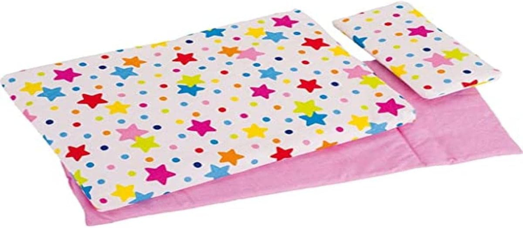 51564 Sterren poppenbeddengoed, assorti, 3 jaar+