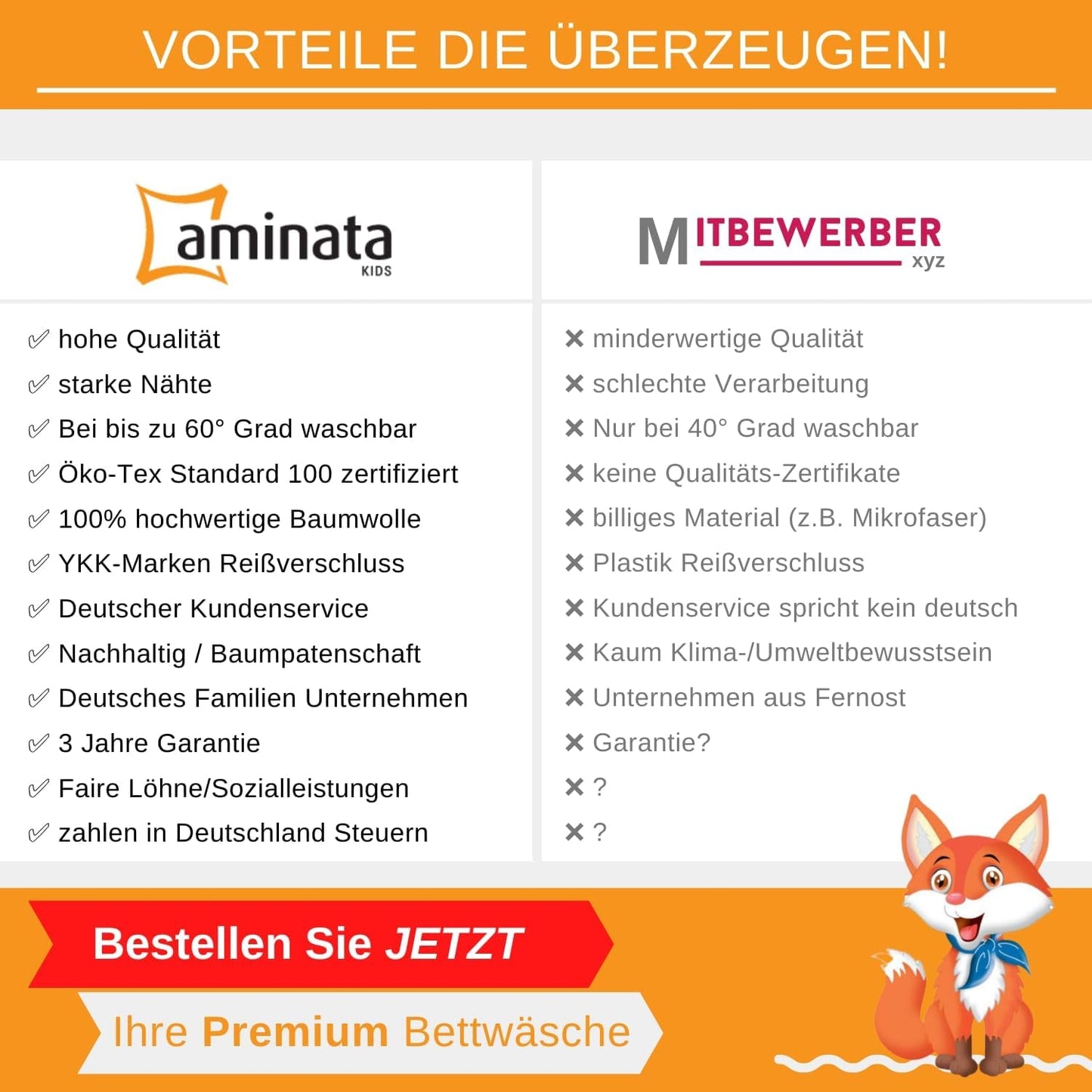 Aminata Kids beddengoed voor kinderen, regenboog, omkeerbaar Beddengoed - kinderen Naty Shop