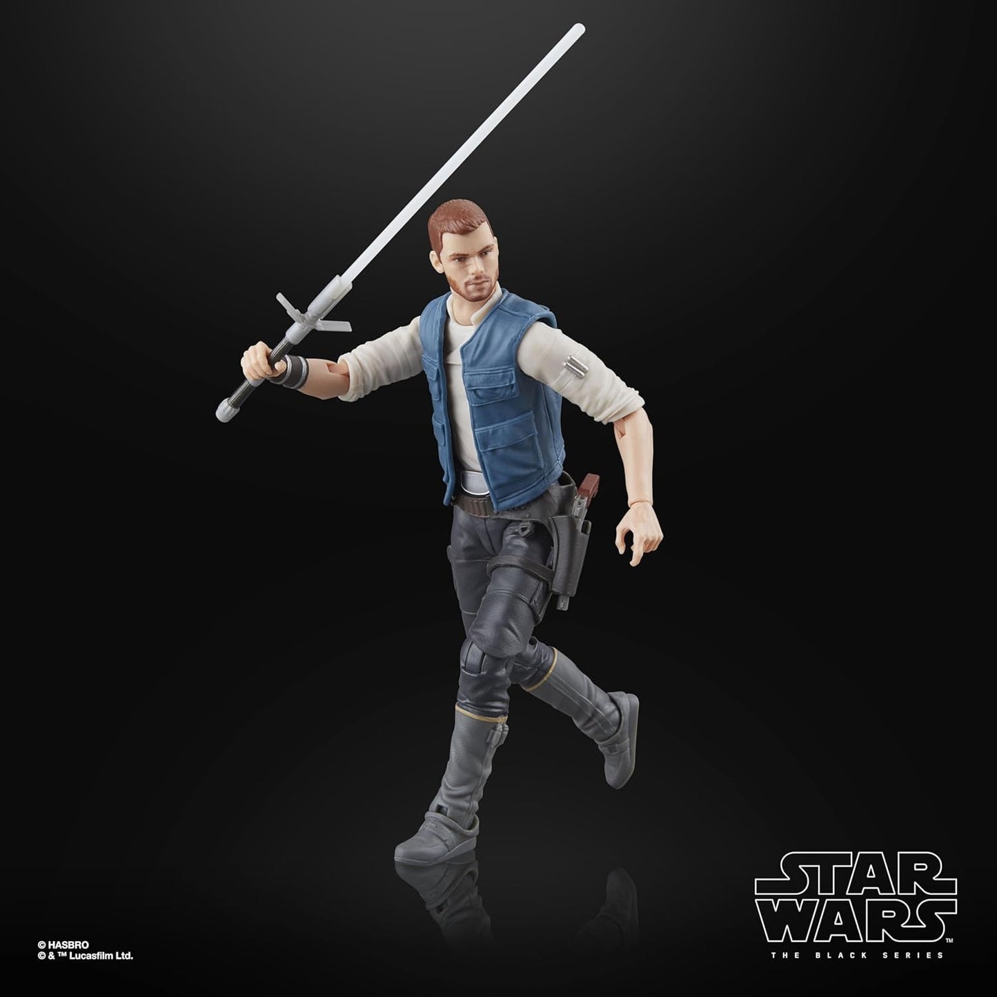 Star Wars Black Series Cal Kestis, Turgle & Skoova Stev, Star Wars Jedi: Survivor verzamelbare actiefiguren (schaal 15 cm) Actiefiguren Naty Shop