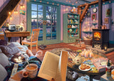 Schmidt Spiele 59655 In het vakantiehuis, geheime puzzel van 1000 stukjes Puzzel Naty Shop