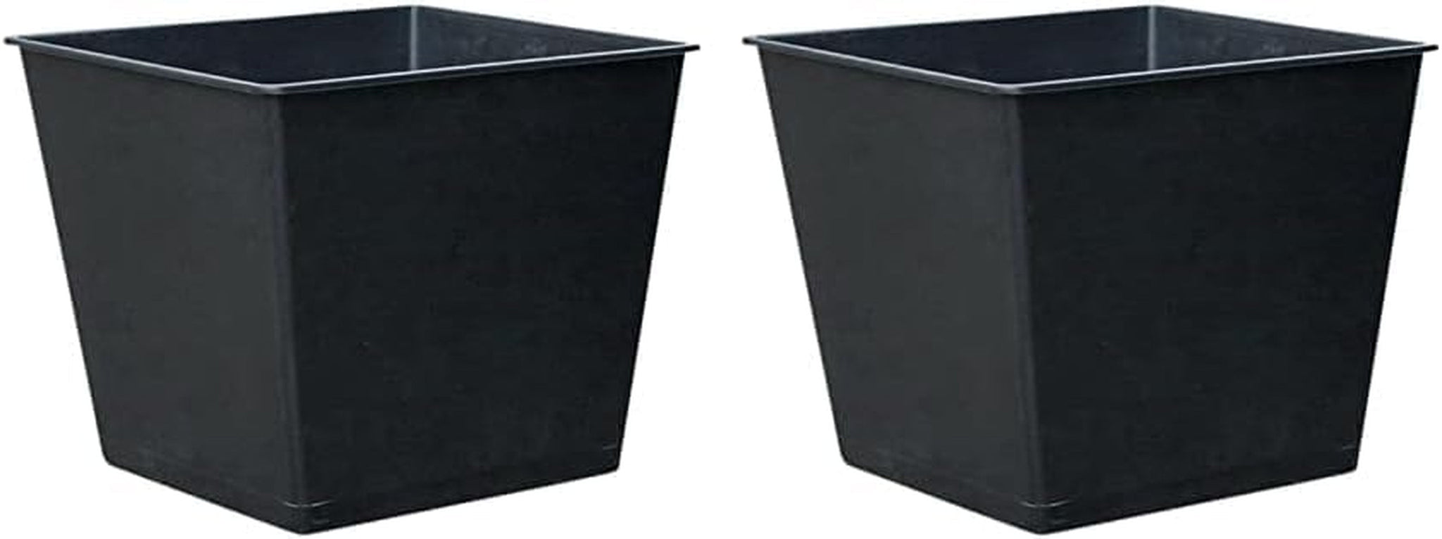 Dehner universele pot, kunststof, zwart, 30 x 26 x 26 cm