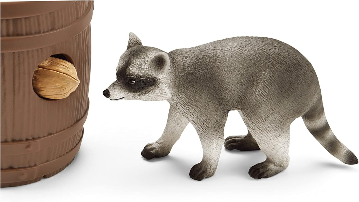 Schleich 42532 Plezier rond de noot, Vanaf 3 jaar, WILD LIFE - Speelset, 6 stuks Actiefiguren Naty Shop