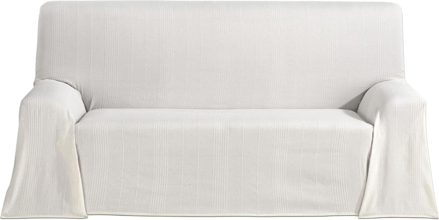 ECOMMERC3 multifunctionele sprei, maat 300 X 260 cm, voor bank of bed, blauwe multifunctionele sprei, decoratief voor bank, bed, bank Gooi, licht en elegant, blauw Bedden en dekens Besuche den ECOMMERC3-Store Ekrü 180X260 Cm