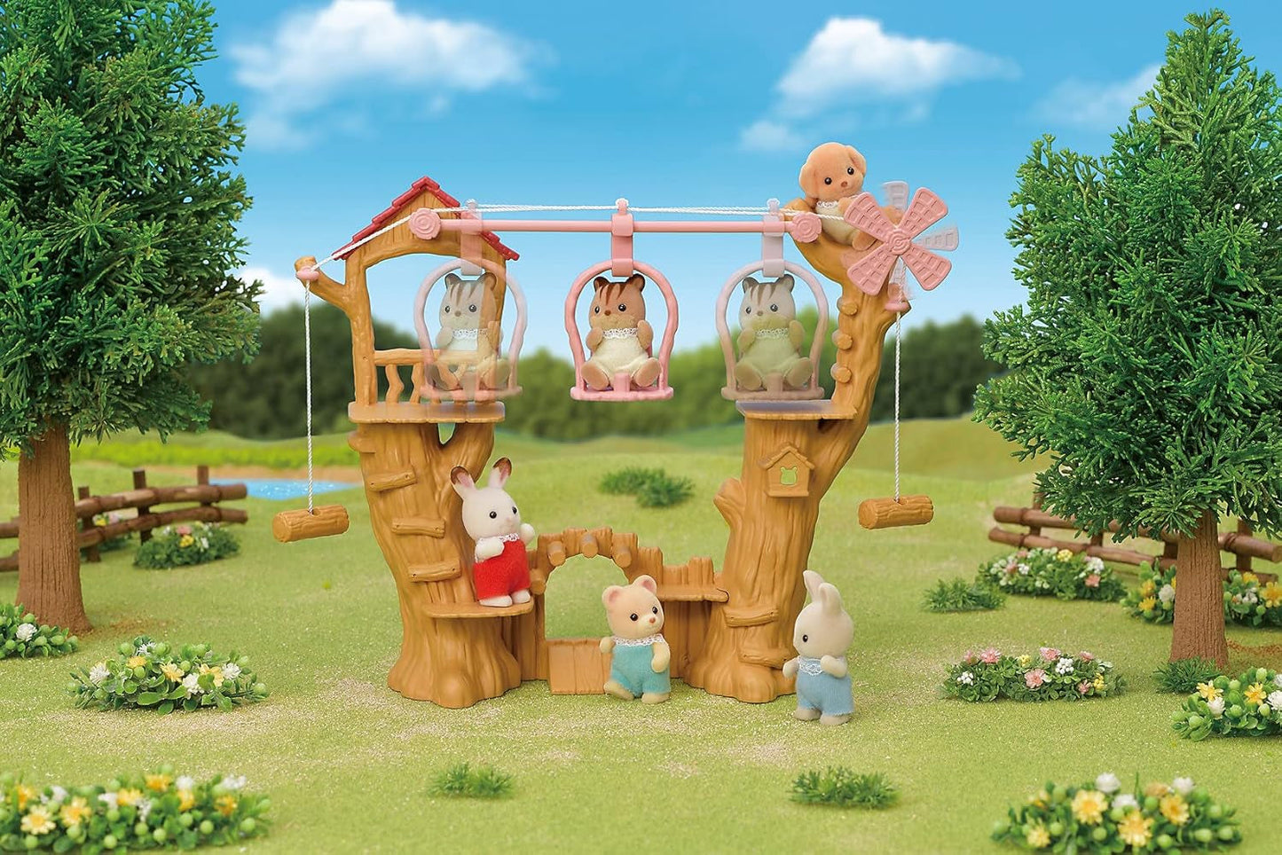 Sylvanian Families 5452 Babykabelbaan - Poppenhuisspeelset