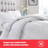 Silentnight bounceback dekbed, 13,5 tog, king size, katoenmix stof, wit, king size Dekbedden en dekbedden Naty Shop