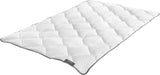 Badenia Trendline Micro Kookbestendig, Licht dekbed voor de zomer, Machinewasbaar tot 95 graden, 135 x 200 cm, Oeko-Tex gecertificeerd, Made in Germany Quilts en Quilts Naty Shop 135 X 200 Light - Zomerdeken