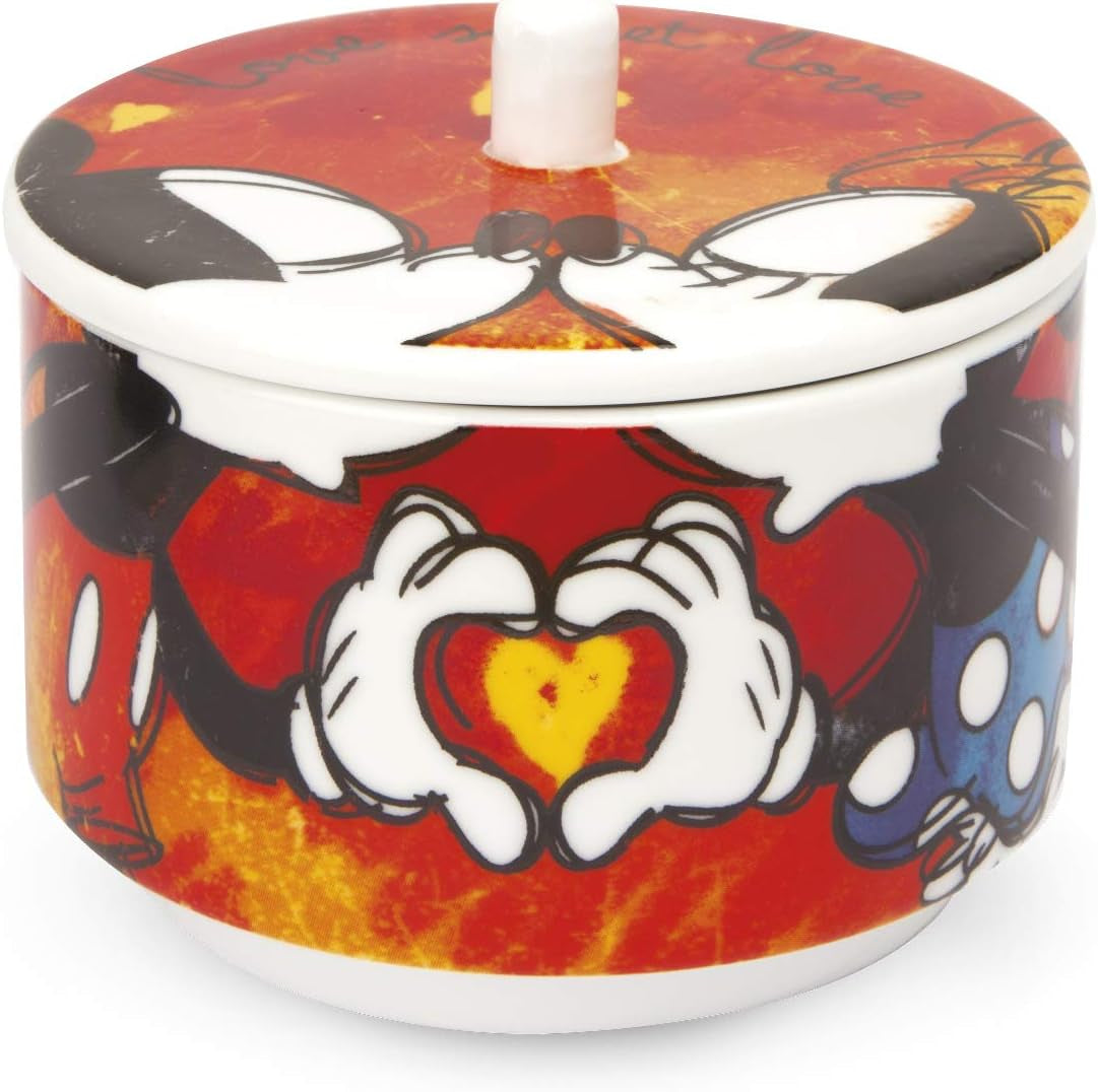 Egan, model Mickey Sweet Love, porselein, rood PWM41/S