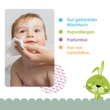 Cleanic Baby Eco Pure Water Vochtige Doekjes – (1 x 50 st.) Vochtige doekjes voor kinderen en zuigelingen – geurvrij, doorspoelbaar, gevoelige huid – 50 st.
