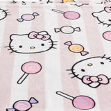 Hello Kitty sprei, roze, zachte deken 130X170Cm, microvezel sprei sprei of slaapbank. Kwaliteit met Oekotex-certificaat, Sanrio Bedden en Dekens Besuche den Kanguru-Store