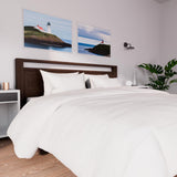 Soleil D'Ocre Wit dekbed 240X260 Cm zacht Dekbedden en dekbedden Naty Shop