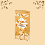 Schotten Blonde Karamel | Karamel met witte chocolade en karamelstukjes | Chocoladereep 100g | Handig geportioneerd