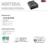 Celinatex pluizige deken XXL 220 x 240 cm rode bankdeken warme deken zachte microvezel fleece Oeko-Tex Montreal bedden en hoezen Besuche den CelinaTex-Store