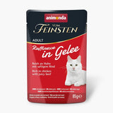 animonda Vom Feinsten Adult Raffinesse Katzenfutter in Gelee, Mixpack vom Land (12 x 85 g), Nassfutter mit Taurin en Vitamine D3, ohne Zusatz von Zucker, Soja en Getreide