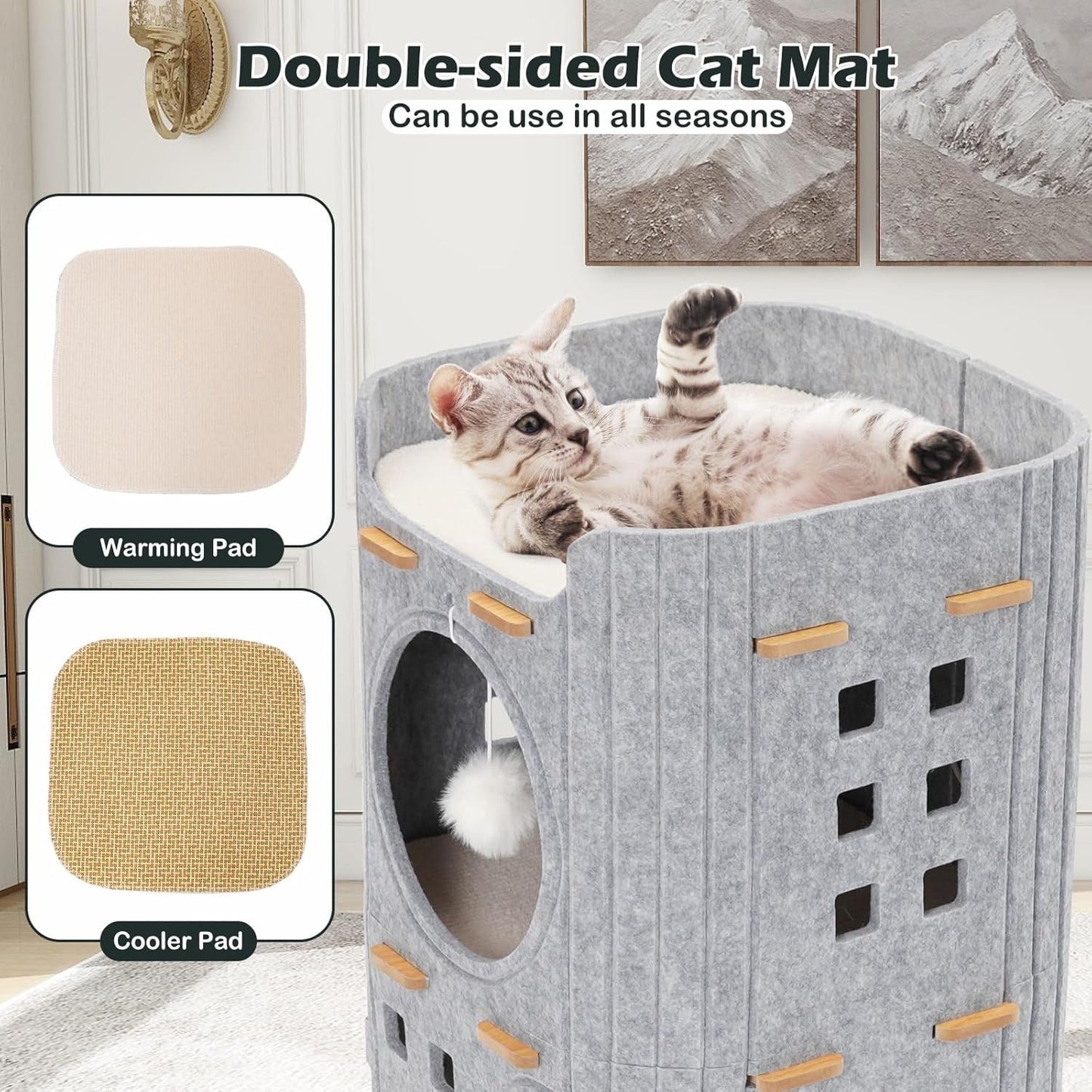 Dekens en meubels, Huisdieren, Grotten & Huizen, Katten, Kattenbedden, Katten - bedden, matrassen