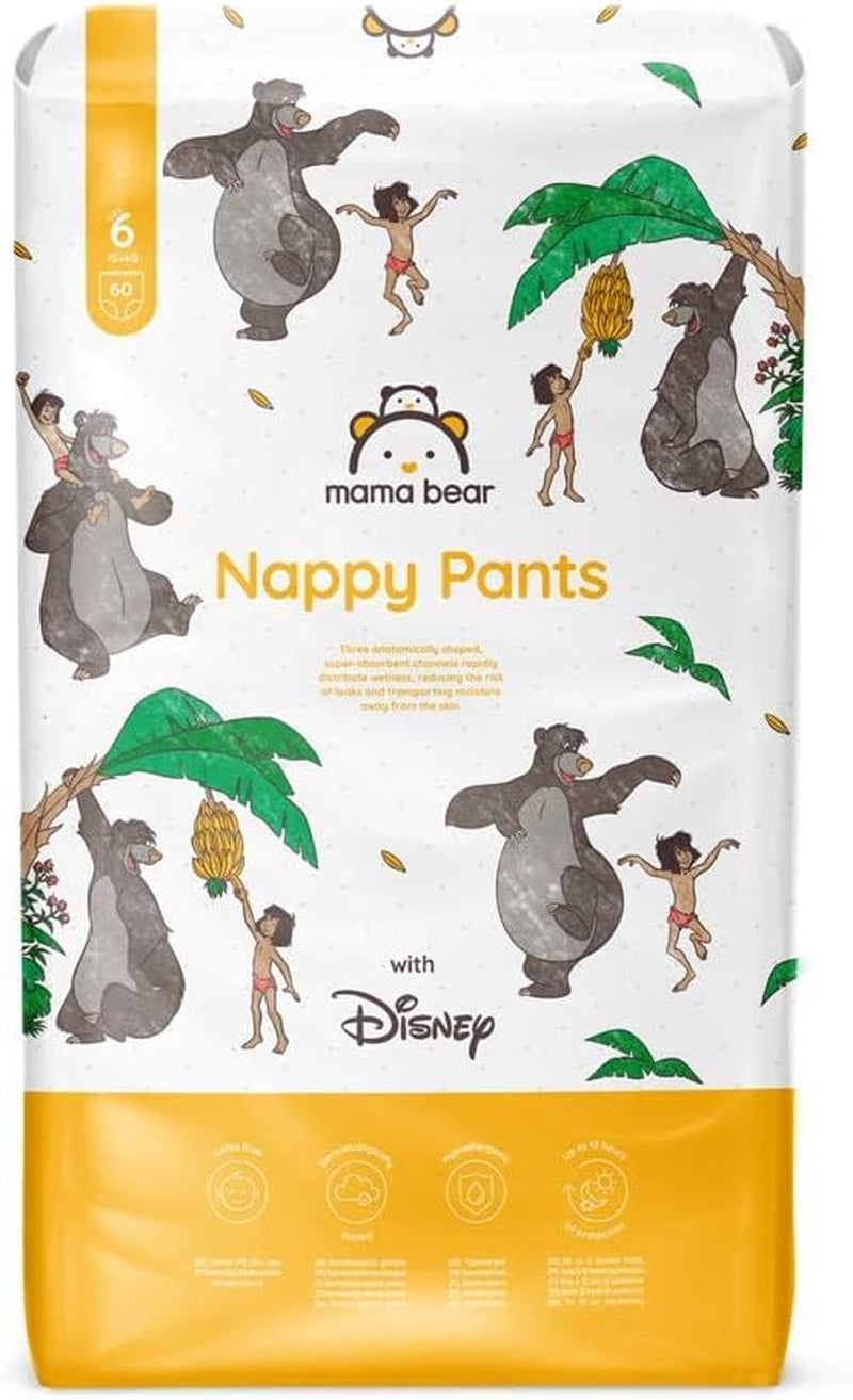 Amazon-merk: Mama Bear Disney-luiers, maat 5 (12-17 kg) - maanddoos, wit, 140 stuks (2 verpakkingen van 70)