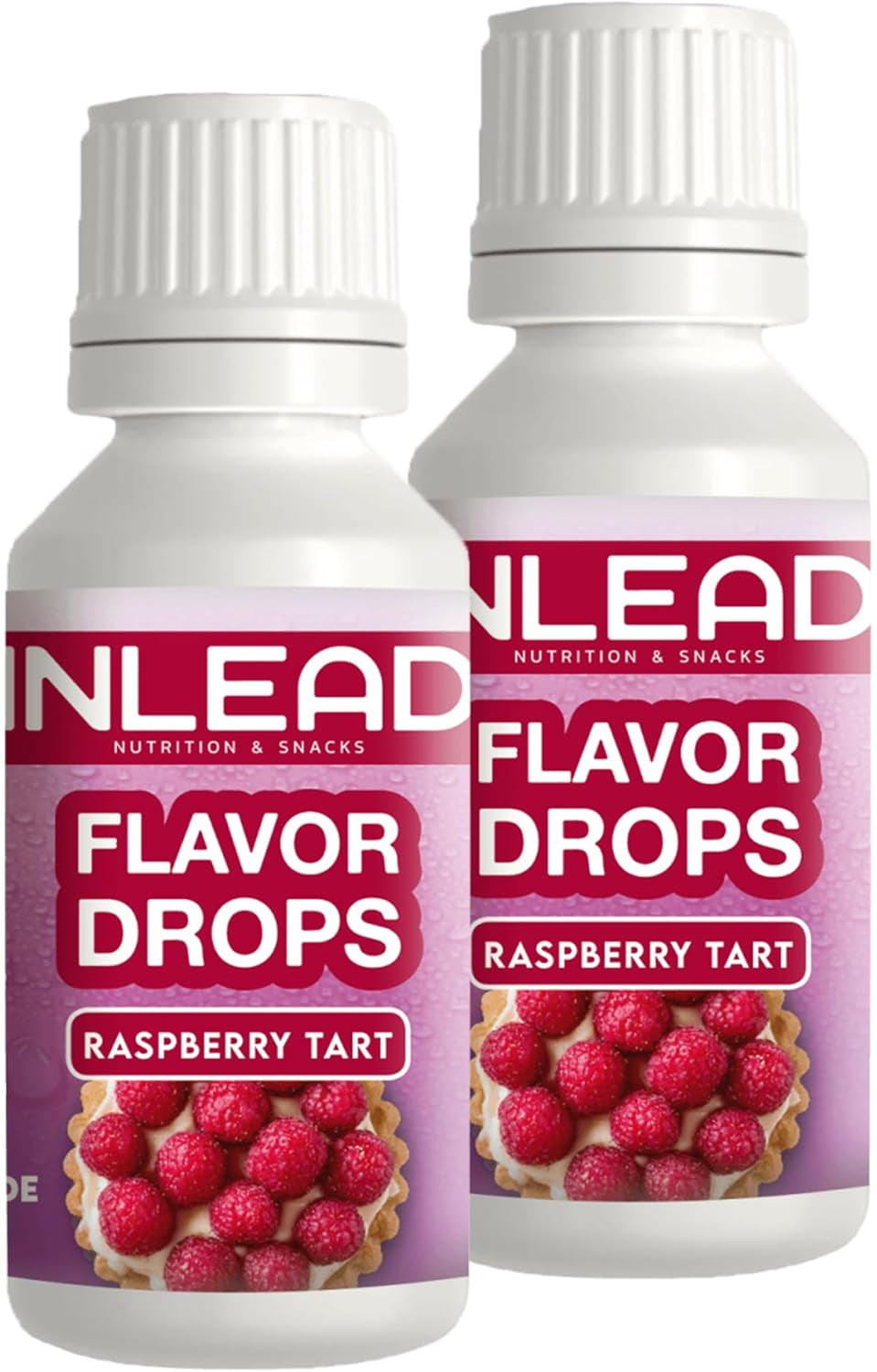 - smaakdruppels | Suikervrij en calorievrij Smaak voor zoetstoffen Naty Shop 2X 30 ml Frambozentaart - Himbeer-Torte