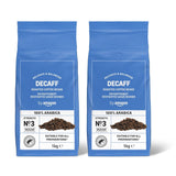 door Amazon Kaffeebohnen, entkoffeiniert, Lichte Röstung, 2 kg (2 Packungen mit 1 kg), Rainforest Alliance zertifiziert