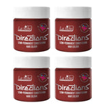 Semi-permanente haarkleuring Directions 100 ml doos 4 pack (Pillarbox Red) Haarverf Naty Shop Pillarbox Red 400 Ml (1 pack)