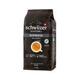 Schwiizer Schüümli Espresso, 100% Arabica koffiebonen, sterk en intens, ideaal voor automatische espressomachines, sterkte 4/5, medium branding, Rainforest Alliance, 1kg