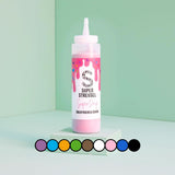 Super Drip Black Cake Glaze Cake Melts Chocolade 300 gram Glazes en Decor Naty Shop Roze