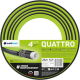 Cellfast QUATTRO Tuinslang Duurzaam Lichtgewicht 4 Ply UV-bestendig Draadslang Kruis Gevlochten 20 Bar 3/4" 15m 10-074