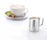 Westmark Brasilia Melkkaraf 200 ml - ideaal voor koffieroom, melk, honing en andere koffie- en thee-additieven, barista-accessoire - roestvrij staal