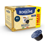 Caffè Borbone Blue Kaffeemischung - 90 Kapseln - Compatibel met Kaffeemaschinen der Marke Nescafè®* Dolce Gusto®*