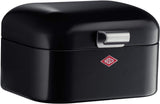 Wesco 235 001 Mini Grandy broodmand 17 x 18 x 12 cm (L/B/H) roze, RVS Voedselbewaardozen Naty Shop Zwart
