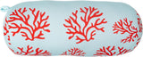 FISURA strandkussen, kleurverloop, 29 x 12 cm, ontspanningskussen, roze, origineel reiskussen, polyester campingkussen, ongemonteerd Naty Shop Corali reiskussens