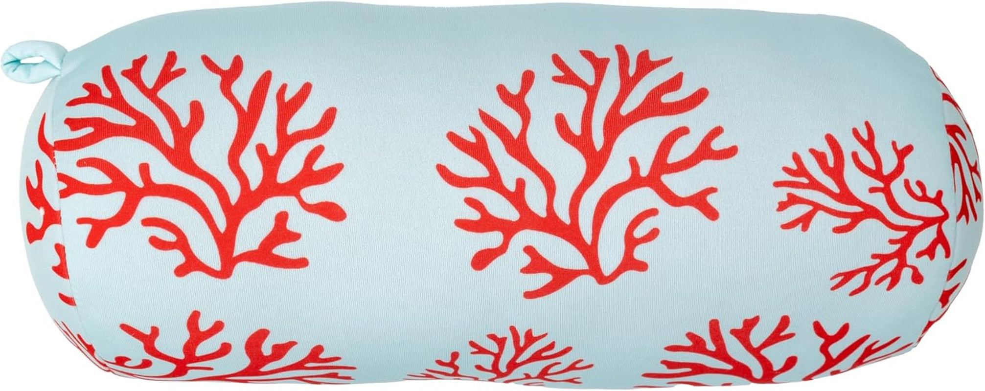 FISURA strandkussen, kleurverloop, 29 x 12 cm, ontspanningskussen, roze, origineel reiskussen, polyester campingkussen, ongemonteerd Naty Shop Corali reiskussens