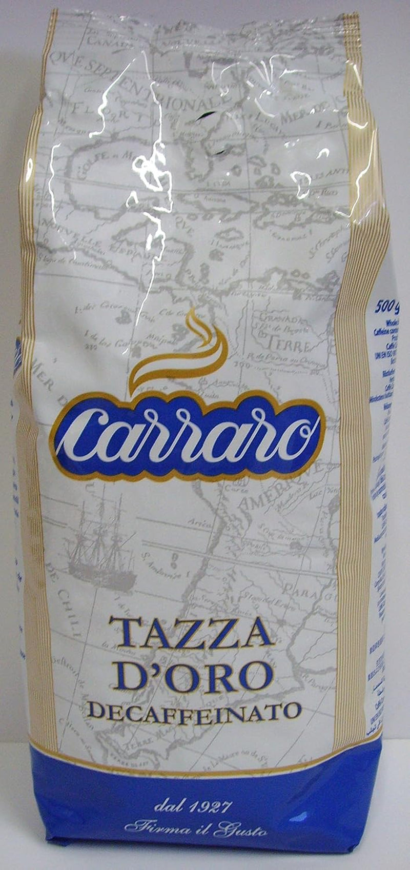 Tazza d'Oro cafeïnevrij DEK cafeïnevrije bonen 500 g