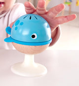 Rammelaarset met zuignap Hape | Drie dieren met bijtringelementen, schildpad, octopus en walvis | Leerspeelgoed vanaf 0 maanden Bebe Toys Naty Shop