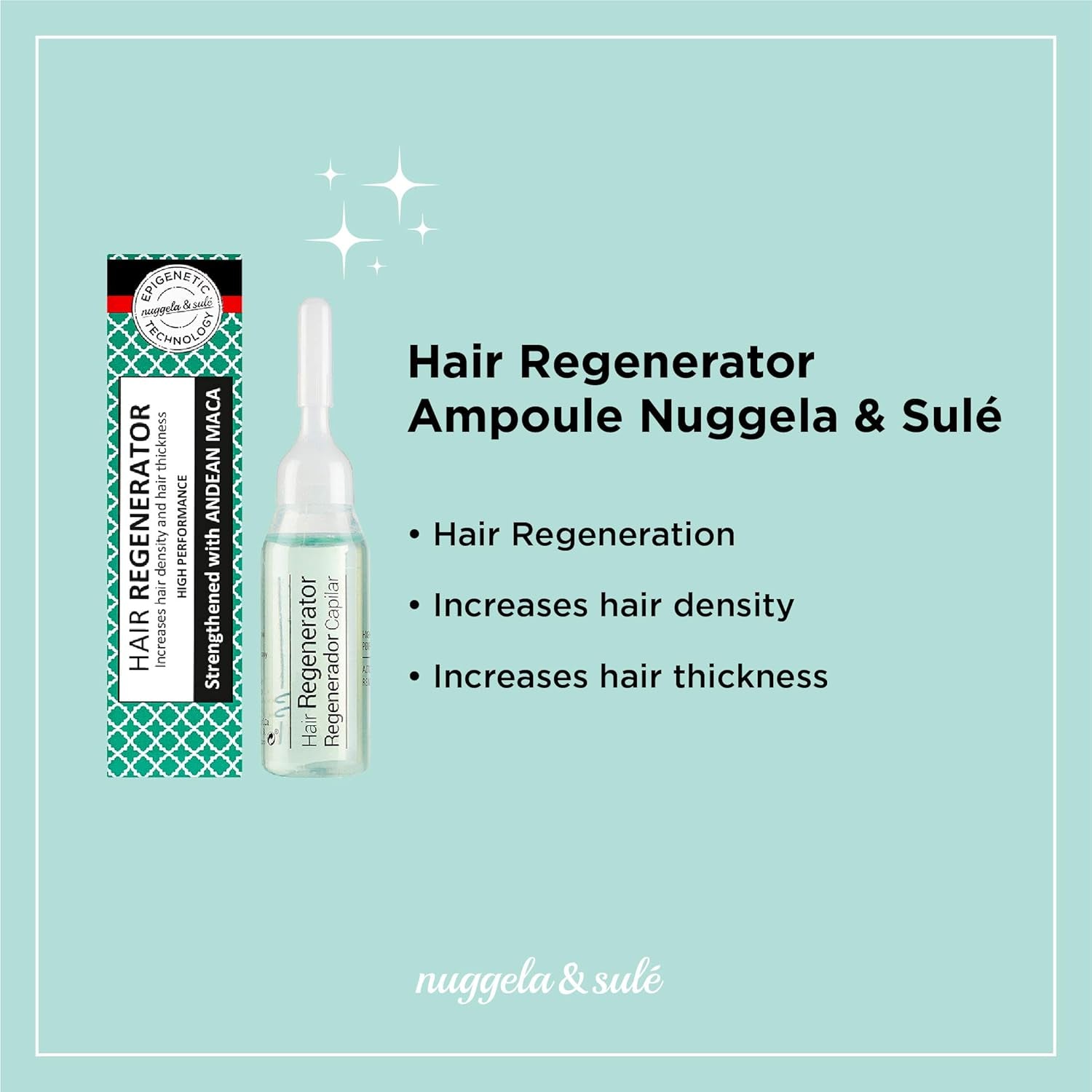 Nuggela & Sulé Haarconditioner ampullen, behandeling van 1 week, 10 ml Nuggela haarverzorging
