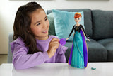 Mattel Disney The Ice Queen Anna Fashion Doll Set, Spin & Reveal met 11 verrassingen, waaronder 5 accessoires, 5 stickers en een speelscène, geïnspireerd op de Disney-film HXD27 Naty Shop Dolls