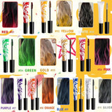 Groene Tijdelijke Haarverf - 14ml Haarkrijt Haarverf, Wasbare Groene Haarverfstick, Instant Kleur Haarkrijt, Carnaval Krijt Haarverf voor Kerstmis Halloween, Carnaval, Cosplay Haarverf Naty Shop