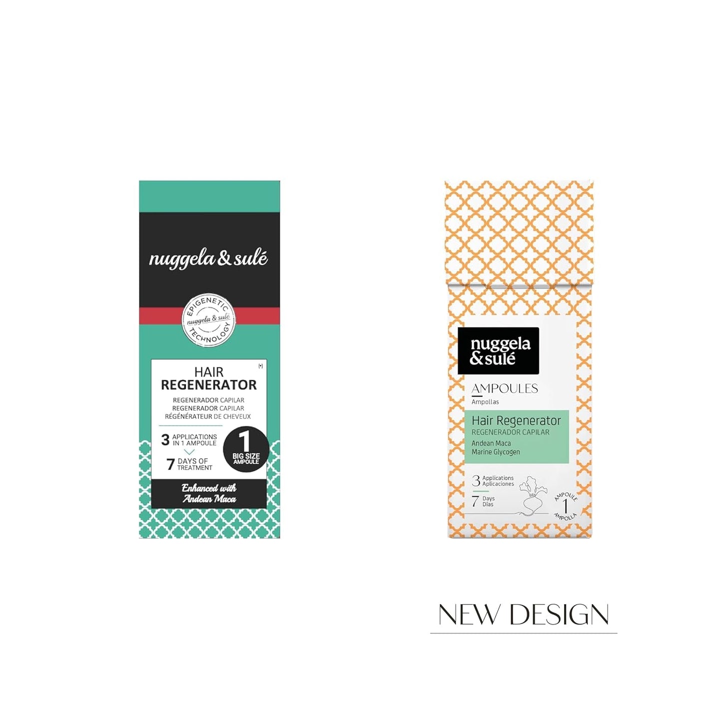 Nuggela & Sulé Haarconditioner ampullen, behandeling van 1 week, 10 ml Nuggela haarverzorging