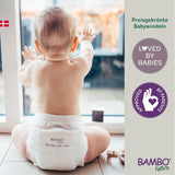 Bambo Nature babyluiers, maat 4 (7-14 kg) - 48 stuks. Premium luiers met verbeterde lekbescherming | Ultiem comfort en vrijheid voor actieve kinderen | Dermatologisch geteste luiers