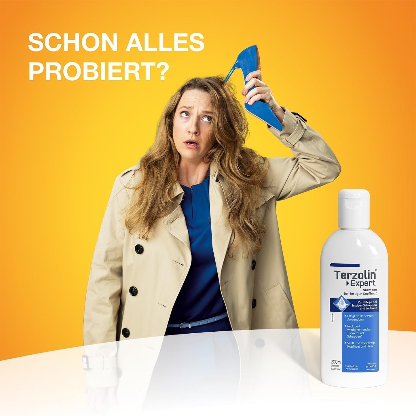 Terzolin Expert Shampoo voor vette hoofdhuid en haar, anti-roos, 200 ml Douche en bad Terzolin