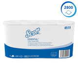 Scott® Essentialtm 8519 toiletpapier 2-laags wit FSC-gecertificeerd toiletpapier van gerecycleerde vezels 64 rollen x 350 vellen (totaal 22.400 vellen)