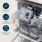 Princess 182611 Mini Fonduefriteuse - Snelle verwarming - Geurfilter - Capaciteit 1,2 liter, Zilver Huishoudelijke apparaten Naty Shop