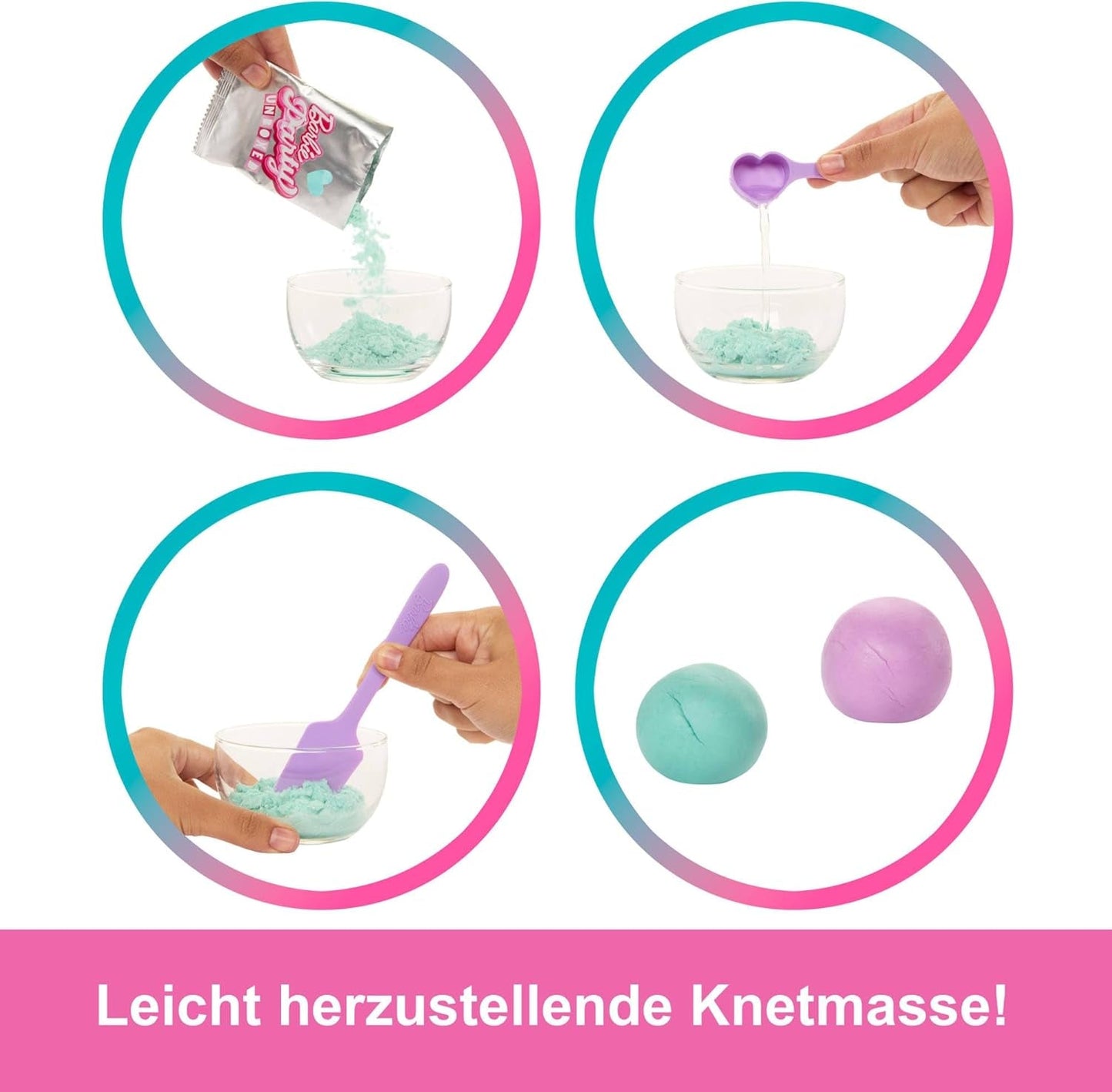 Barbie feestpop zonder doos en accessoires Birthday Pet Series 10 Surprise Party Star Set inclusief kleurveranderingseffect en taartdecoraties JFG72