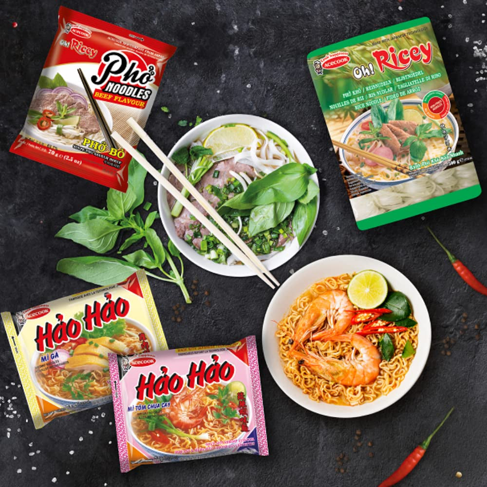 ACECOOK - OF Nam Vang Instant Rijstnoedels - Multipack (24 x 71 g)